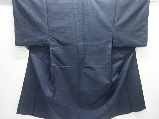 SALE!! JAPANESE KIMONO / ANTIQUE MENS KIMONO ENSEMBLE / DORO OSHIMA TSUMUGI