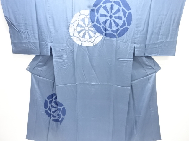 SALE!! JAPANESE KIMONO / ANTIQUE MENS JUBAN / SILK / SHIBORI / GENJIGURUMA