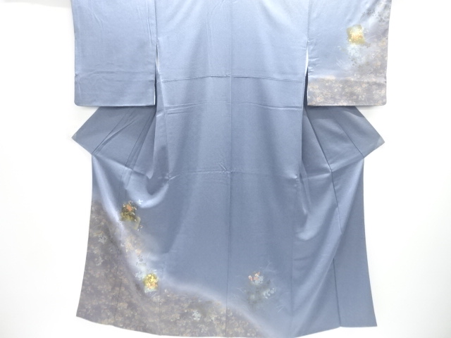 SALE!! JAPANESE KIMONO / HOMONGI / EMBROIDERY / KINSAI / CAMELLIA
