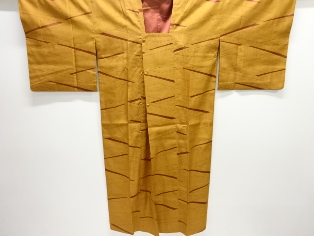SALE!! JAPANESE RAIN COAT FOR KIMONO / WOVEN GEOMETRIC PATTERN 