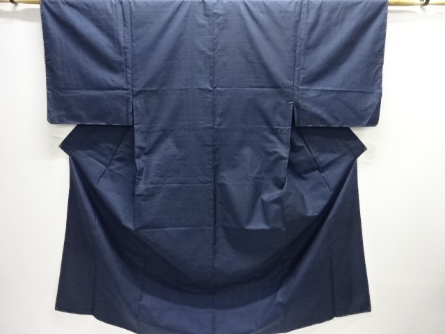 SALE!! JAPANESE KIMONO FOR MEN / UNUSED DORO OSHIMA TSUMUGI / KIKKO 