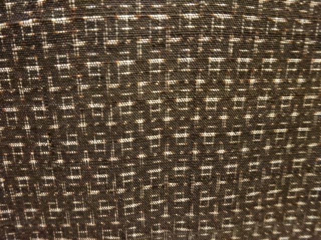 SALE!! JAPANESE KIMONO / ANTIQUE MENS KIMONO / SILK / DORO OSHIMA TSUMUGI