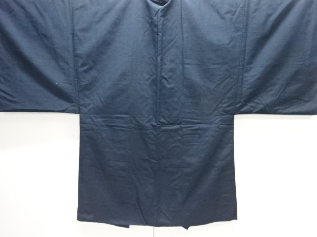 SALE!! JAPANESE KIMONO / ANTIQUE MENS HAORI / SILK / HAND WOVEN TSUMUGI