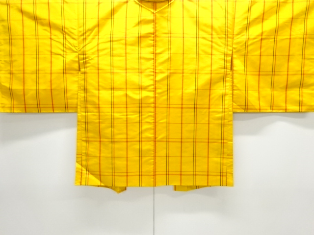 SALE!! JAPANESE HAORI / YONEZAWA TSUMUGI / WOVEN GRID