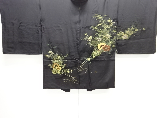 SALE!! JAPANESE HAORI / WOVEN FLORAL CART