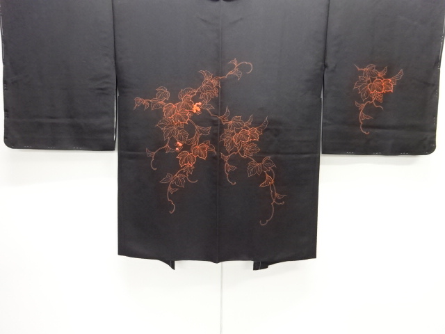 SALE!! JAPANESE HAORI / UNUSED / EMBROIDERY / IVY FRUITS
