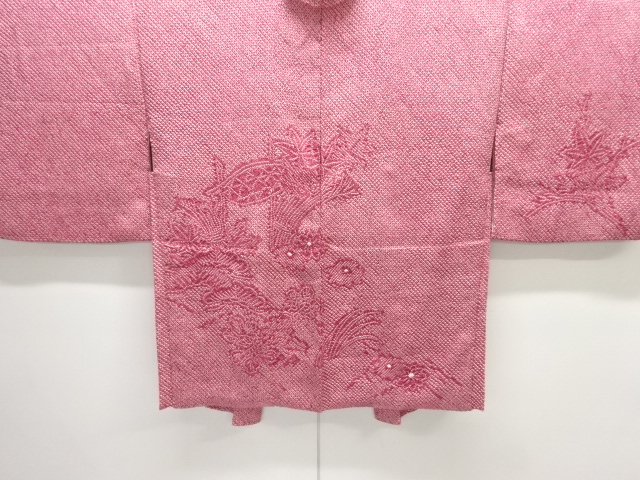 SALE!! JAPANESE HAORI / ALL SHIBORI / FLORAL PLANTS