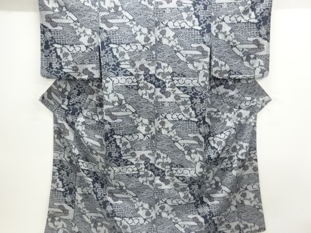 SALE!! JAPANESE KIMONO / KOMON / FLOWER ARABESQUE