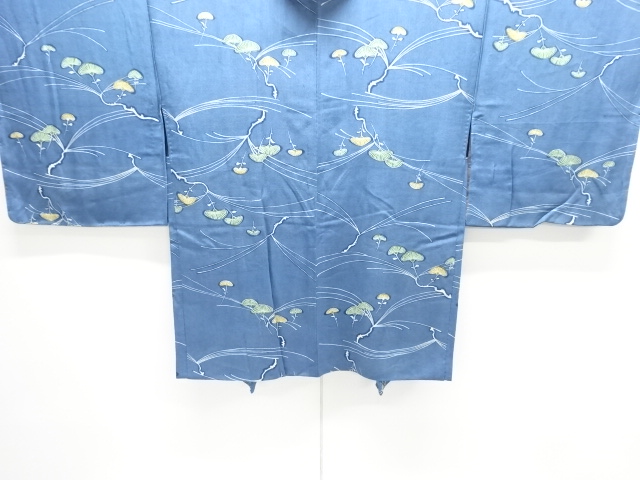 SALE!! JAPANESE KIMONO / ANTIQUE HAORI / TAISHO ROMAN STYLE / SILK / PINE