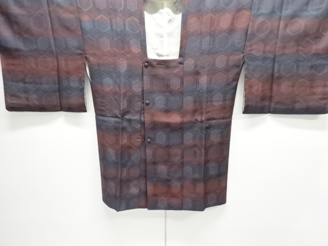 SALE!! JAPANESE MICHIYUKI COAT / WOVEN CLASSICAL PATTERN