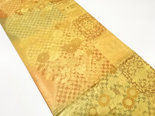 SALE!! JAPANESE FUKURO OBI / WOVEN PHOENIX