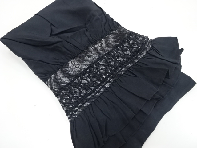 SALE!! JAPANESE HEKO OBI / FOR MEN / SHIBORI / GEOMETRIC