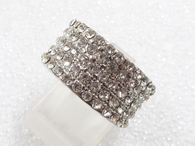 SALE!! CRYSTAL FASHION RING / JP SIZE 11.5