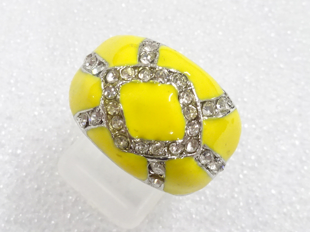 SALE!! CRYSTAL FASHION RING / JP SIZE 16