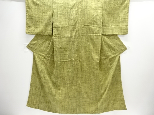 SALE!! JAPANESE KIMONO / SILK / HAND WOVEN / MAWATA TSUMUGI