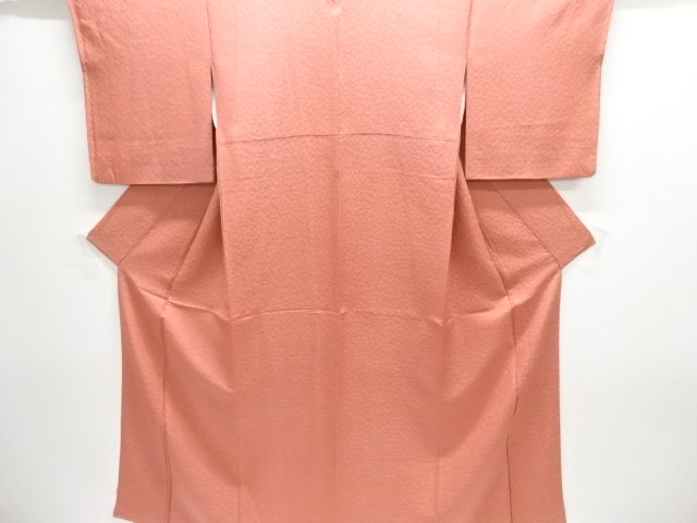 SALE!! JAPANESE KIMONO / IROMUJI / WOVEN ABSTRACT PATTERN / ONE CREST 