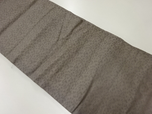 アンティーク　絽笹模様織出し丸帯（材料）