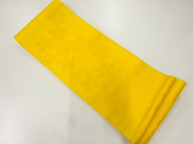 SALE!! JAPANESE YUKATA OBI / WOVEN FLOWER