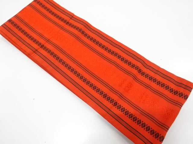 SALE!! JAPANESE KIMONO / HANHABA OBI / SILK / CHIKUZEN HAKATA