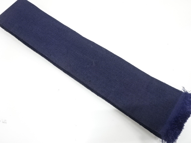 SALE!! JAPANESE KIMONO / MENS KAKU OBI / SILK / TSUMUGI