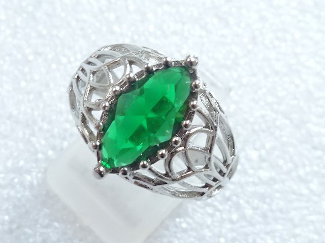 SALE!! Colored stone ring (size 18)
