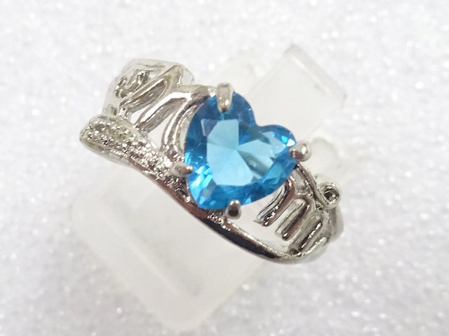 SALE!! Colored stone ring (size 17)