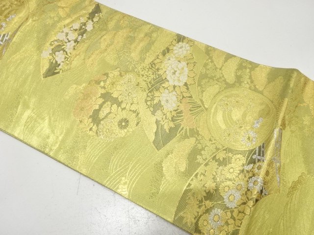 SALE!! JAPANESE FUKURO OBI / WOVEN JIGAMI PATTERN