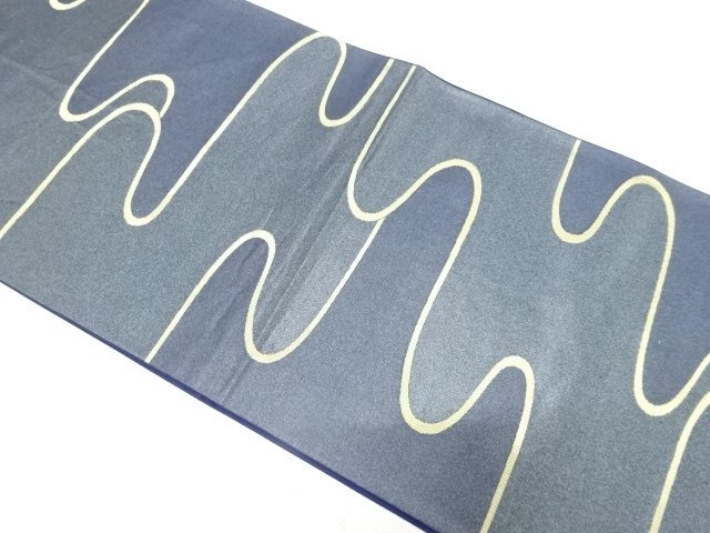SALE!! JAPANESE FUKURO OBI / WOVEN EGASUMI PATTERN