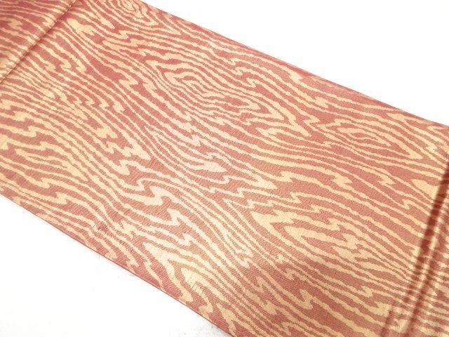 SALE!! JAPANESE FUKURO OBI / WOVEN GRAIN OF WOOD