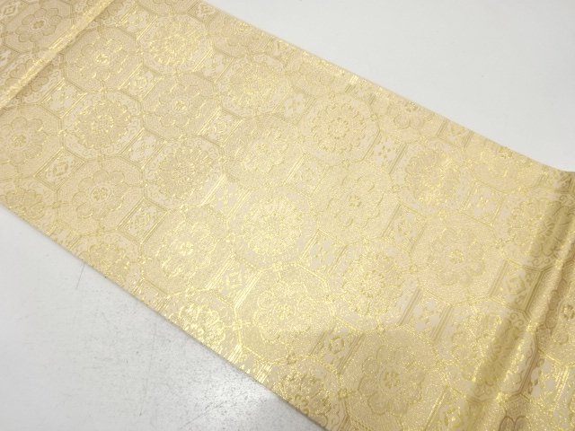 SALE!! JAPANESE KIMONO / SHOKKO EBONY WEAVING FUKURO OBI