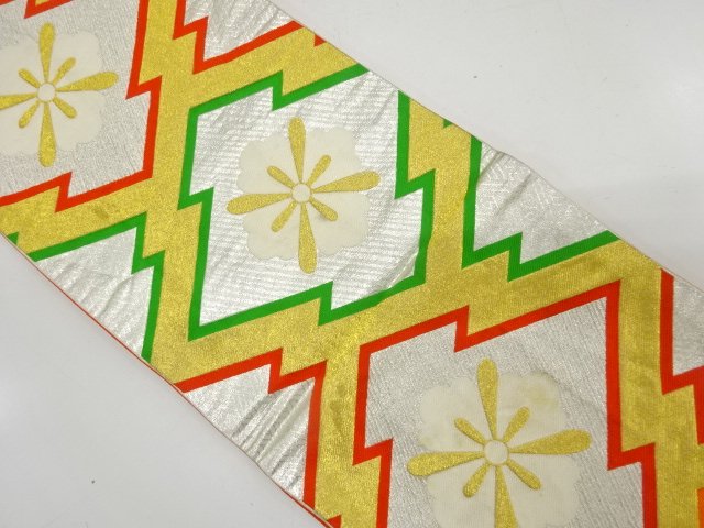 SALE!! JAPANESE OBI FOR KIDS / WOVEN FLOWER & MATSUKAWABISHI