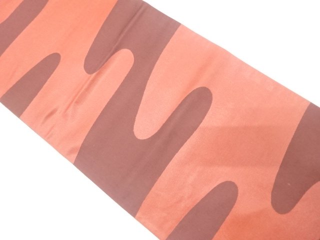 SALE!! JAPANESE KIMONO / EKASUMI PATTERN WEAVING FUKURO OBI