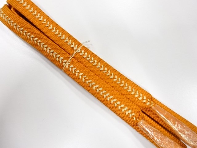 SALE!! JAPANESE KIMONO / ANTIQUE ANTIQUE HAND-TIED OBIJIME