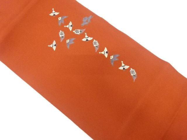SALE!! JAPANESE NAGOYA OBI / CHIRIMEN / SHOCHIKUBAI