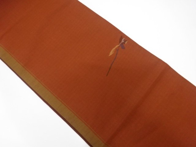 SALE!! JAPANESE KIMONO / TSUMUGI TSUMUGI / WEAVING LEAVES / BRANCHES / FUKURO
