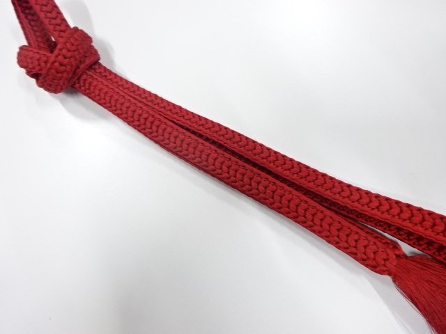 SALE!! JAPANESE KIMONO / HAND-TIED OBIJIME