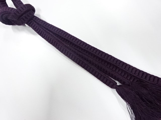 SALE!! JAPANESE KIMONO / HAND-TIED OBIJIME