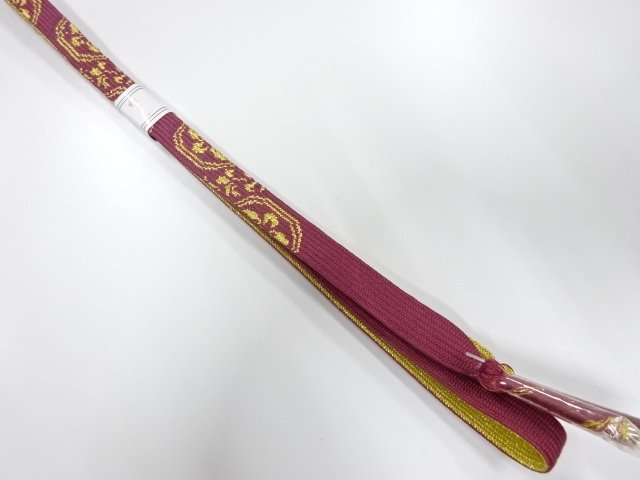 SALE!! JAPANESE KIMONO / UNUSED KOREI HAND-TIED OBIJIME