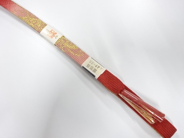 SALE!! JAPANESE KIMONO / UNUSED KOREI HAND-TIED OBIJIME