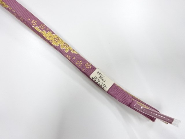 SALE!! JAPANESE KIMONO / UNUSED KOREI HAND-TIED OBIJIME