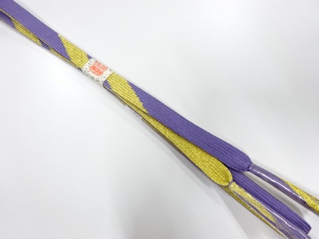 SALE!! JAPANESE KIMONO / UNUSED KOREI HAND-TIED OBIJIME