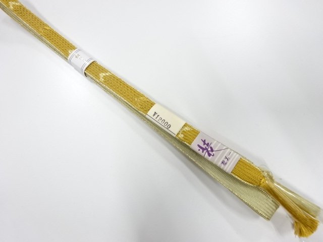 SALE!! JAPANESE KIMONO / UNUSED KOREI HAND-TIED OBIJIME