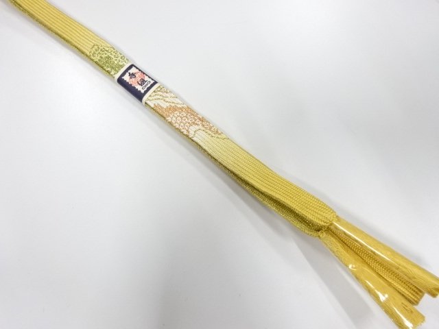 SALE!! JAPANESE KIMONO / UNUSED KOREI HAND-TIED OBIJIME