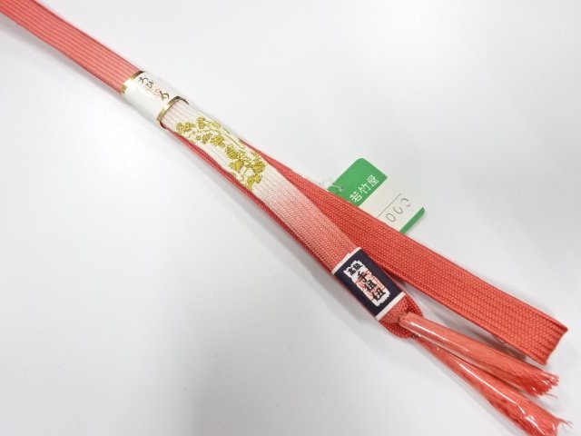 SALE!! JAPANESE KIMONO / UNUSED KOREI HAND-TIED OBIJIME