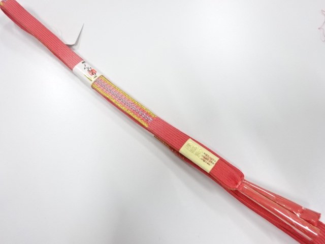 SALE!! JAPANESE KIMONO / UNUSED KOREI HAND-TIED OBIJIME