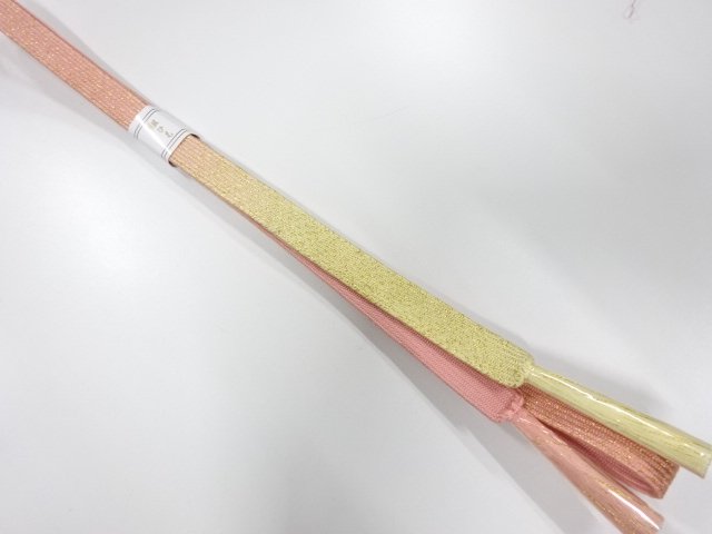 SALE!! JAPANESE KIMONO / UNUSED KOREI HAND-TIED OBIJIME