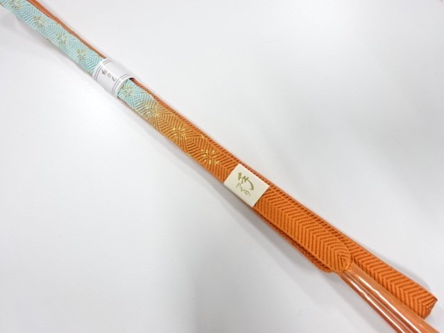 SALE!! JAPANESE KIMONO / UNUSED KOREI HAND-TIED OBIJIME