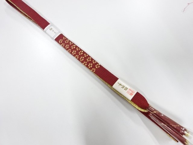 SALE!! JAPANESE KIMONO / UNUSED KOREI HAND-TIED OBIJIME