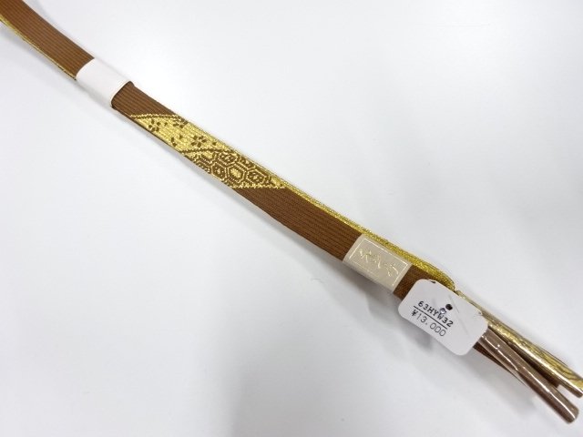 SALE!! JAPANESE KIMONO / UNUSED KOREI HAND-TIED OBIJIME