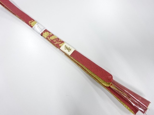 SALE!! JAPANESE KIMONO / UNUSED KOREI HAND-TIED OBIJIME